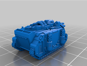 küçük tank klasik seyyar lazer platform 3d print model - Mito3D