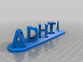 ap personnalisé 3d print model - Mito3D