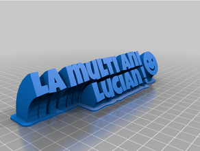 Lucian personnalisé 3d print model - Mito3D