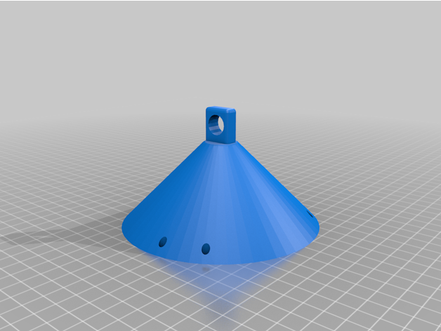 roof hang tree bird feeder support 3D print model - Mito3D