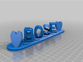 Bose angepasst 3d print model - Mito3D