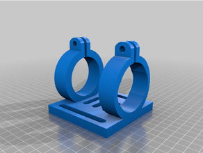 goxawee amoladora flexible eje montar ola dremel molienda cabestro soporte 3d print model - Mito3D