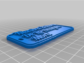 llavero ora la Antígua personalizado 3d print model - Mito3D