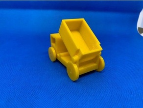 kipplaster kinder children kipper lkw spielzeug toy truck 3d print model - Mito3D