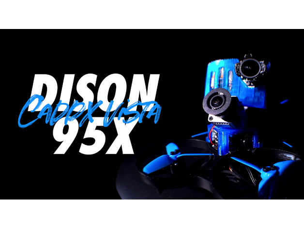 dison95x caddx vista nebulosa beta95x betafpv 95x cinewhoop drone fpv gopro nudo 3D print model - Mito3D