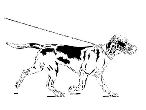 covid dog stencil animal covid-19 covid19 3d print model - Mito3D