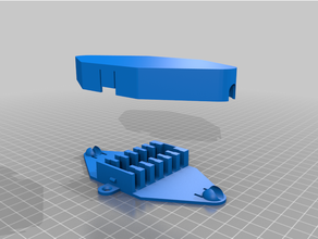 customized terminal strip cover 3d print model - Mito3D