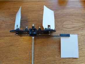 dikey rüzgar türbin model prototip eksenel yel değirmeni türbini 3d print model - Mito3D