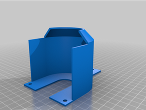 personalizado jardim mangueira bocal extrusora holster3 3d print model - Mito3D