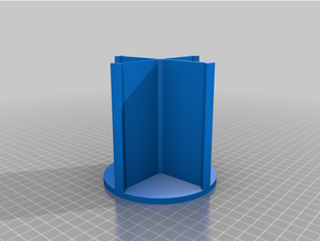 modular lápiz taza 3d print model - Mito3D