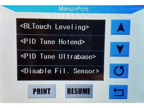 anycubic i3 mega Marlin 20 personalizzato firmware maglia livellamento bltouch bl toccare 3d sensor arduino 2560 classico 3d print model - Mito3D