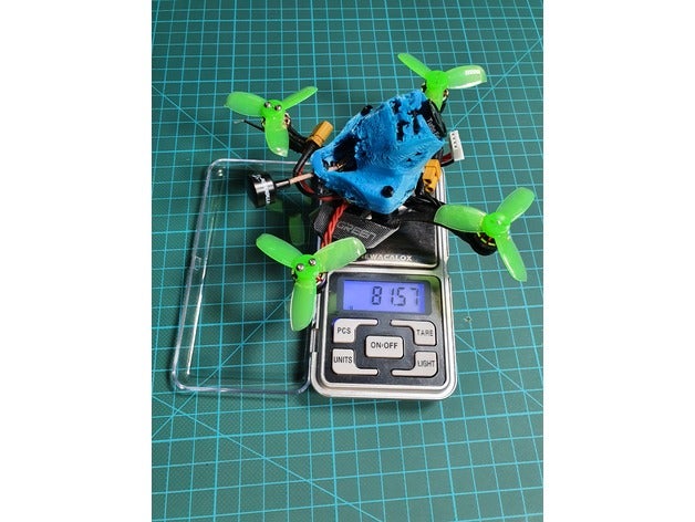 Segelfliege caddx Schildkröte v2 hd Überdachung sailfly 3D print model - Mito3D