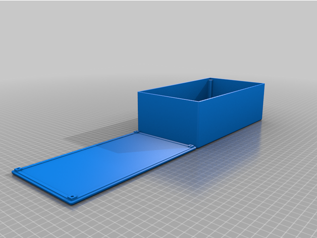 özelleştirilmiş parametrik proje Kutu ic çiviler 3D print model - Mito3D