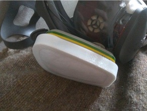 3m filter cover pn 501 support needed respirator combat coronavirus corona virus covid covid-19 covid19 covidmask 19 pn501 3d print model - Mito3D