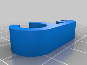 personalizado pescaria Cajado clipes v2 3d print model - Mito3D