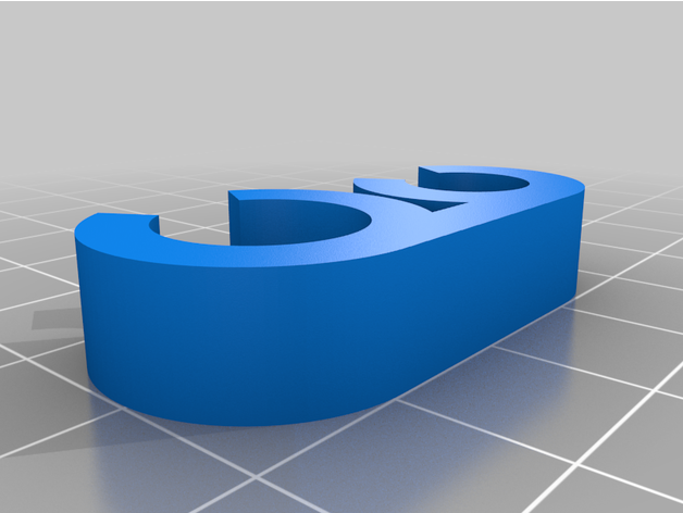 personalizado pescaria Cajado clipes v2 3D print model - Mito3D