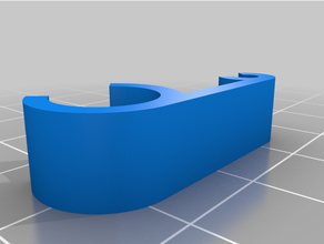personalizado pescar varilla clips v2 3d print model - Mito3D