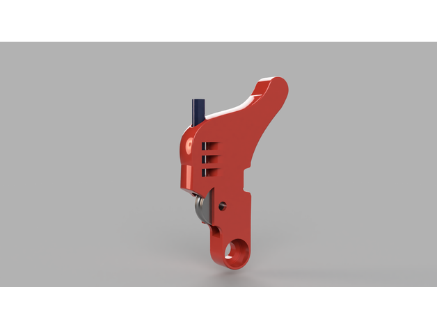 preguiçoso braço sulcado rolamento e3d titã aero clones titan extrusora 3D print model - Mito3D