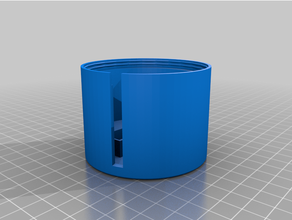 Zenner etk d etw contador agua cubierta carcasa funda Medidor 3d print model - Mito3D