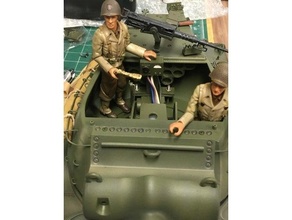 1 16 mato m36 Panzer ir Schlacht Einheit Base 3d print model - Mito3D