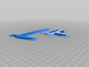 customized improved customizeable calipers 3d print model - Mito3D