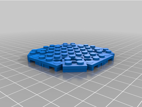 Lego base piatti compatibile tecnico robotica 3d print model - Mito3D