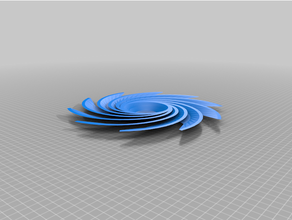 personalizado dourado espiral gerador 3d print model - Mito3D
