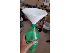 funnel pop bottle bird feeders 3d print model - Mito3D