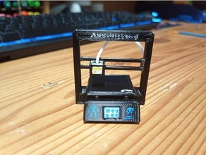 mini anycubix i3 mega 3dprint anycubic cute miniature printer small 3d print model - Mito3D
