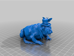 toad princess 3d print model - Mito3D