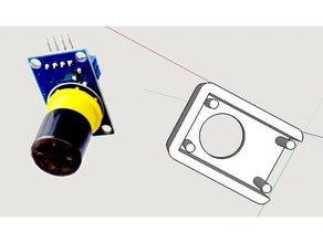 cover mq gas sensor controller meter ozone 3d print model - Mito3D