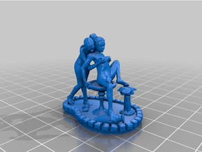 muchachas 3d print model - Mito3D