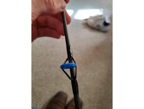 fishing pole eyelet rod 3d print model - Mito3D