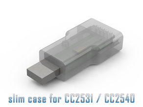 slim case cc2531 cc2540 zigbee 3d print model - Mito3D