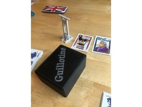 dual extrusion guillotine game set boardgame upgrade 3d print model - Mito3D