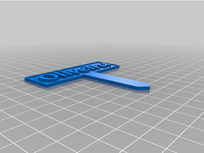 oliveira tag customized 3d print model - Mito3D