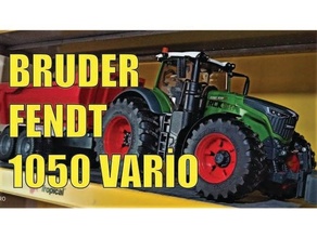 Bruder fendt 1050 vario Trakt rc Umwandlung bruderfendt bruderrc brudertoys rcbruder Traktor traktr 3d print model - Mito3D