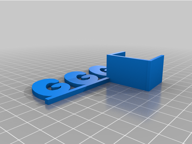 ggg raf işaretleyici özelleştirilmiş 3D print model - Mito3D