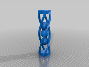 personnalisé Balle cage torsion 3d print model - Mito3D