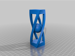 personnalisé Balle cage torsion 3d print model - Mito3D