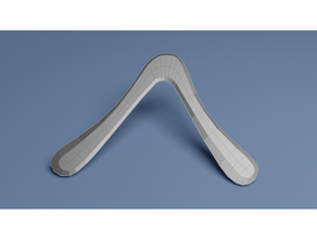poly boomerang 3d print model - Mito3D