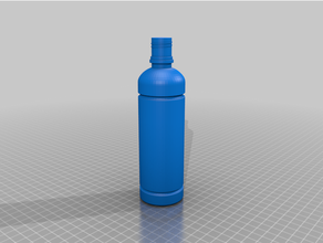 linus marca alcohol botella 3d impresora solido 3d print model - Mito3D