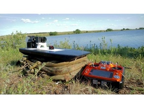 tuono rc airboat girante 3d print model - Mito3D