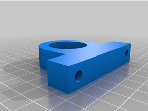 6001 bearing housing vertical stand 3d print model - Mito3D