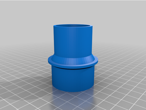 angepasst Vakuum Schlauch Adapter 3 3d print model - Mito3D