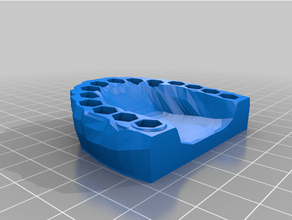 bit dentier 3d print model - Mito3D