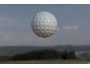 golf ball ball golf golf ball 3d print model - Mito3D