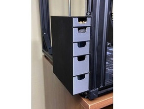 tool box ender 5 pro 3d printer creality ender5 storage toolbox 3d print model - Mito3D