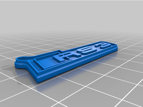 audi rs3 keychain rs 3d print model - Mito3D