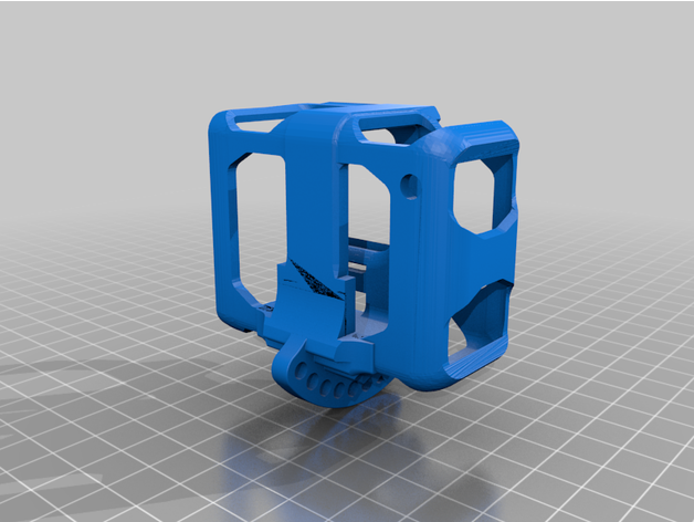 gopro 8 montare 3D print model - Mito3D